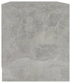 betonszürke szerelt fa TV-szekrény 90x35x40 cm