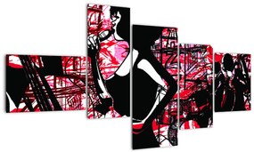 Modern kép - Pop-art (150x85cm)