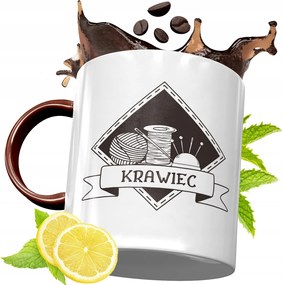 Bordó Bögre Szabónak Születésnapi Ajándék fényképes nyomtatással