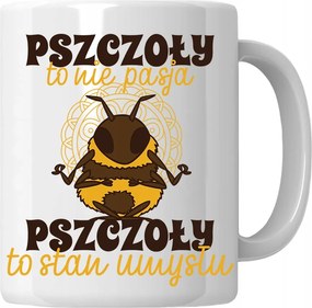 Méhes bögre Nem Szenvedély Ajándék Méhésznek