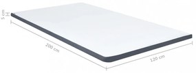 dobozrugós ágymatracfedő 200 x 120 x 5 cm