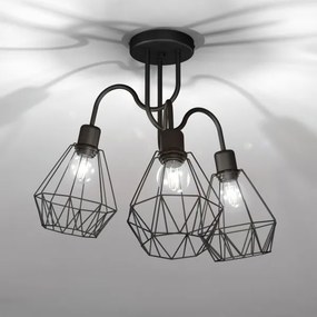 Felületre szerelhető csillár BERGEN 3xE27/60W/230V