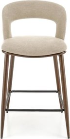 H-114 bárszék bézs/dió