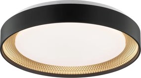 Brilliant - LED dimmelhető mennyezeti lámpatest WALDO LED/24W/230V fekete/arany + távirányító