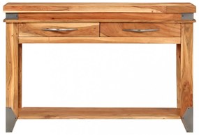 tömör akácfa tálalóasztal 110 x 34 x 74 cm