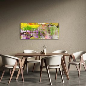 Absztrakció kép - festmény (120x50 cm)