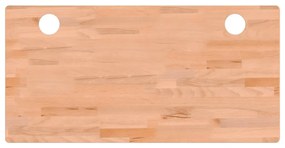 tömör bükkfa íróasztallap 110 x 55 x 1,5 cm