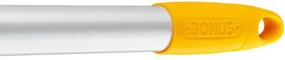 Nyél, menetes, alukróm, 140 cm, BONUS Heavy Duty , fehér (KHT1509)