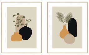 Kép szett 2 db-os 30x40 cm Plants Graphic – knor
