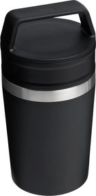 Fekete rozsdamentes acél termobögre 230 ml Café-To-Go Travel Mug Black 2.0 – Stanley