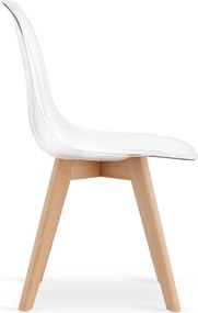 Akció Átlátszó KITO szék bükk lábakkal II. osztály