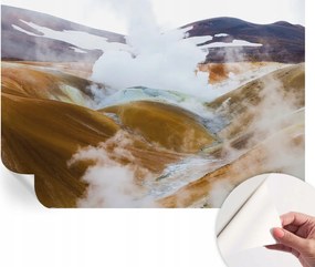 Prémium fali öntapadós fotótapéta Vulkáni dombok 152x104 cm