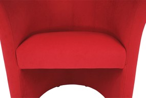 Klub fotel, piros, CUBA