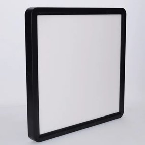 Brilagi - LED mennyezeti lámpatest ESTELA SQUARE LED/24W/230V 31x31 cm fekete