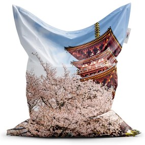 Classic babzsák kínai pagoda, színes