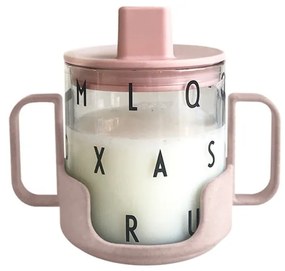 Grow With Your Cup rózsaszín gyerekbögre - Design Letters