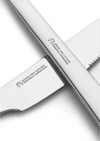 Ezüstszínű rozsdamentes acél evőeszköz készlet 16 db-os Grand Cru – Rosendahl