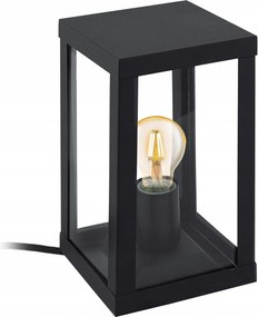 Asztali lámpa Világító oszlop téglalap Lampion