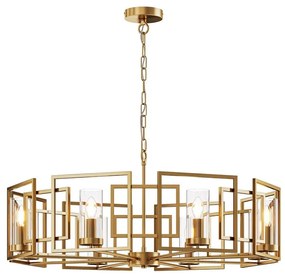 Maytoni H009PL-08G - Csillár láncon BOWI 8xE14/40W/230V