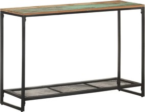 vidaXL tömör újrahasznosított fa tálalóasztal 110 x 35 x 75 cm