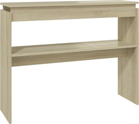 vidaXL sonoma tölgy színű szerelt fa tálalóasztal 102 x 30 x 80 cm