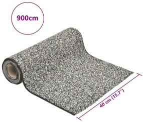 szürke kőzúzalékos tófólia 900 x 40 cm