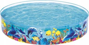 Gyerek úszómedence Tengeri Odüsszeia Bestway 244x46cm