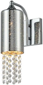 MILAGRO ML4362 MOONLIGHT Kristály Fali Lámpa Króm E14 IP20