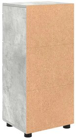 Fürdőszoba Székény TULUM Beton szürke 37 x 31,5 x 82 cm Faanyag