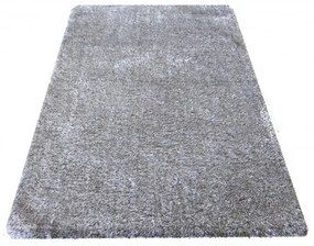 Szürke bolyhos szőnyeg Szélesség: 200 cm | Hossz: 290 cm