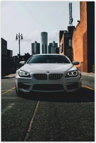 Poszter 60x90 Fehér sport Bmw
