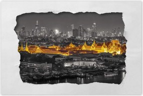 Poszterek 60x40 Gold night in Bangkok