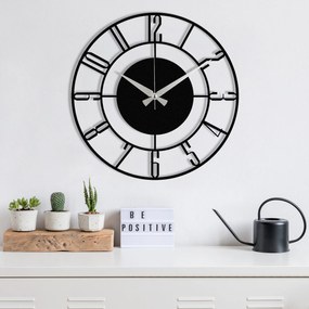 Dekoratív fém falióra, Enzoclock - S011