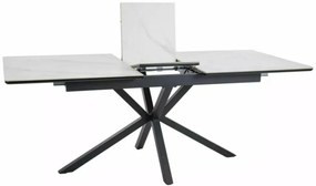 Logan bővíthető étkezőasztal fehér 160-200cm