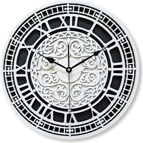 Nagy, Falióra, Vintage, Római Számok, Fa,nappaliba, Hálószobába