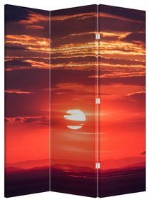 Paraván - Színes nap (126x170 cm)
