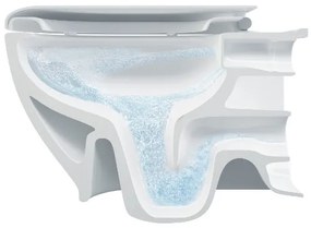 Bruckner - Rimless WALTER fali WC, kerámia, fehér