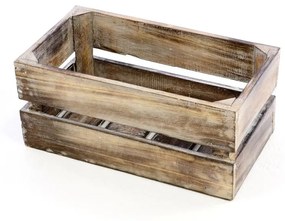 DIVERO Kerti fa tároló doboz Vintage 42 x 23 cm