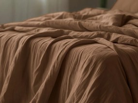 Musselin ágynemű MUSSARI világosbarna Ágyneműhuzat mérete: 70 x 90 cm | 140 x 200 cm