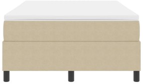 Boxspring Ágy Matraccal Világos Zöld Szürke 120x200 cm Corduroy Szövet