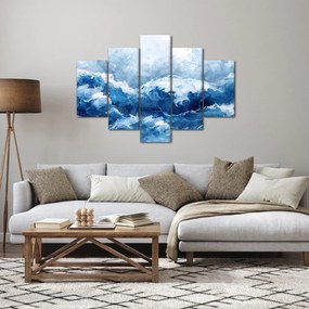 Kép - A tenger illusztrációja (150x105 cm)
