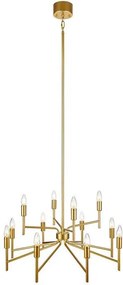 MARKSLÖJD 108106 REGENT Glamour Csillár Arany E14 IP20