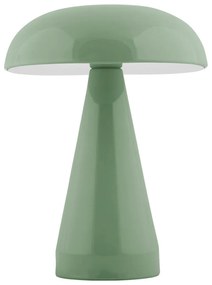 Zöld LED dimmelhető asztali lámpa fém búrával (magasság 20,5 cm) Rachel – Leitmotiv
