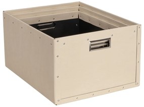 Bézs karton tárolódoboz szett 3 db-os Ture – Bigso Box of Sweden