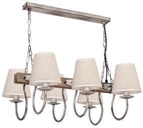 A CARIN  csillár láncon 6xE14/60W/230V világos