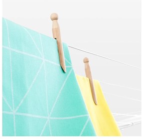 Ezüstszínű kerti ruhaszárító 60 m Lift-o-Matic Advance – Brabantia