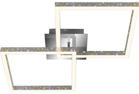 Briloner 3751-019 - LED Dimmelhető mennyezeti lámpa FRAME LED/20W/230V króm