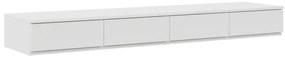 Éjjeli Asztalok Fehér MDF 140 x 36.5 x 16.5 cm Éjjeli Asztal
