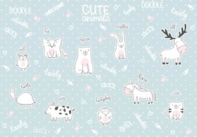 Fotótapéta Tapéta Állatok Gyerekeknek 208 x 146