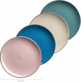 Mäser 16 darabos MAILA étkészlet – petróleum mix